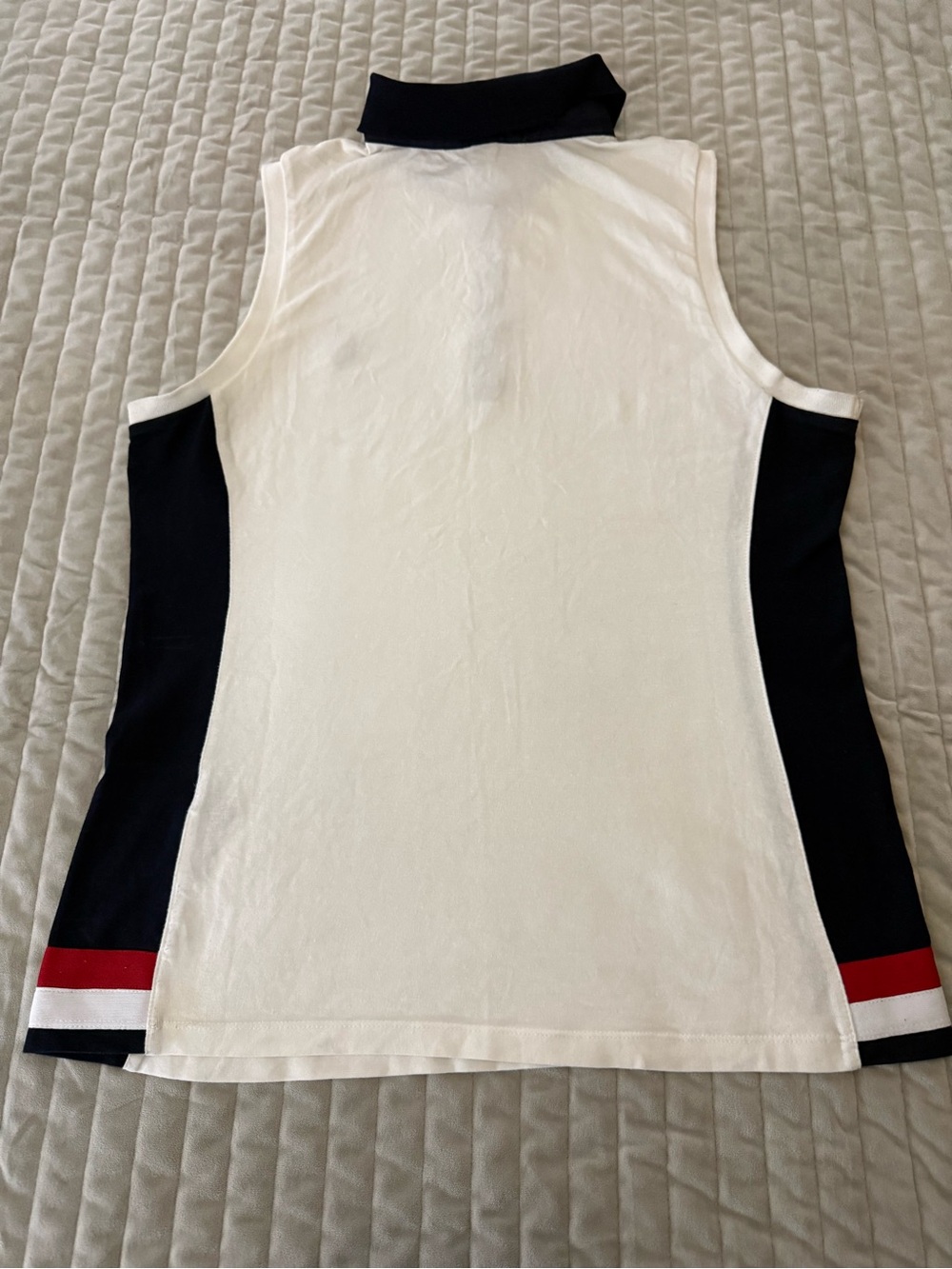 Lauren Ralph Lauren sleeveless golf polo top cotton - Size Large - Picture 3 of 6